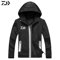 daiwa fishing jacket thin men breathable fishing clothing quick dry coat waterproof windproof outdoor camping shimanos clothes