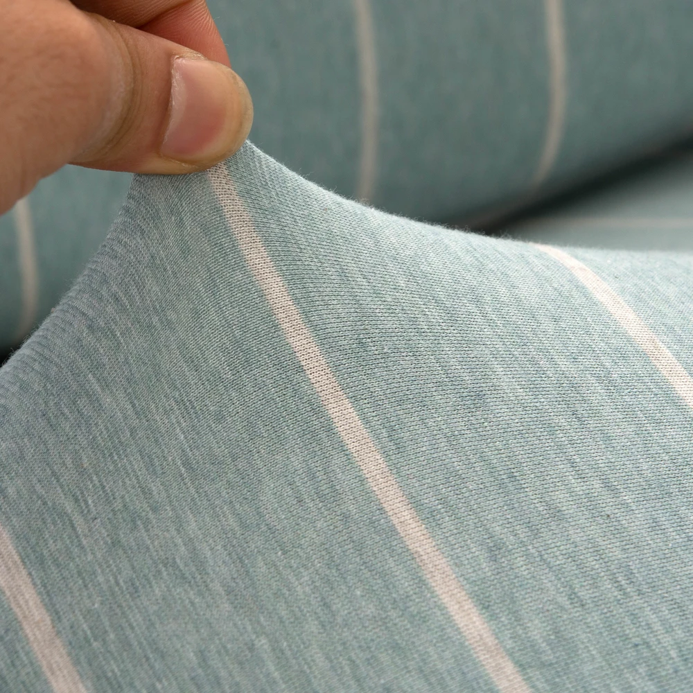 Полоса slipcovers диван крышка плотно Обёрточная бумага все включено секционные эластичный чехол для дивана Чехол Диван Полотенца для Гостиная 1/2/3/4 сиденья
