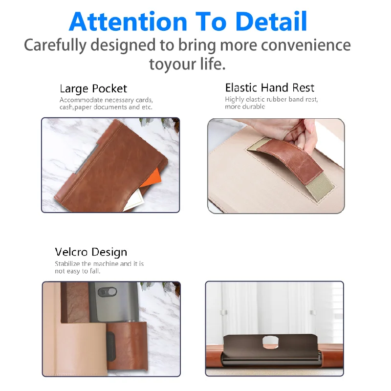 Кожаный чехол для планшета Lenovo Yoga Smart Tab 5 YT-X705F Premium Tablet Cover 10.1 YT-X705M/L/X с держателем на руку Funda on.