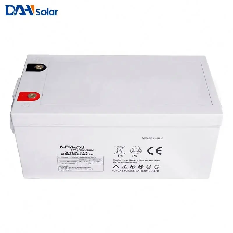 

Deep cycle 2v 1000ah solar battery / 12v 250ah 200ah with battery pack