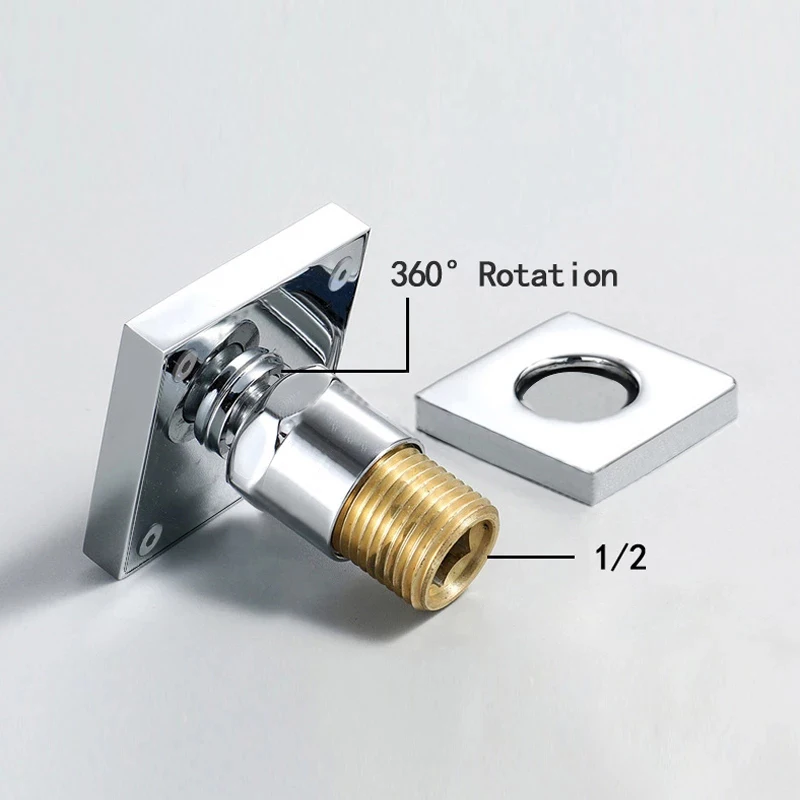 m boenn brass bathroom accessories massage body jet square chrome body shower spray jets saving water 2 inch shower head system free global shipping