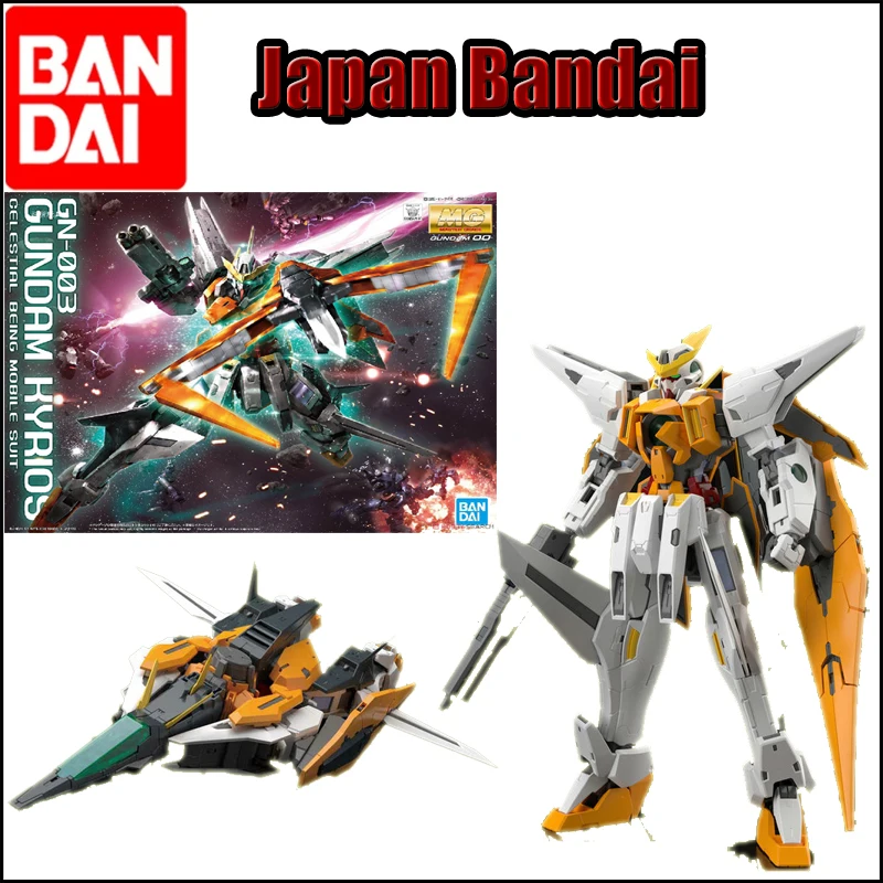 

Bandai Gundam в сборе Mg 1/100, основной Ангел до Gn003 00, деформируемая модель из японского мультфильма и ТВ
