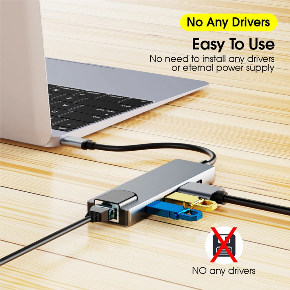 

USB-разветвитель, 5/6/7 портов, USB Type-C