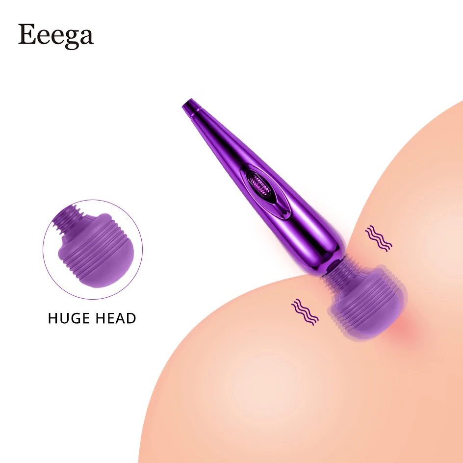 AV Вибратор Стимулятор клитора Волшебная палочка Массажер Вибраторы пикантные