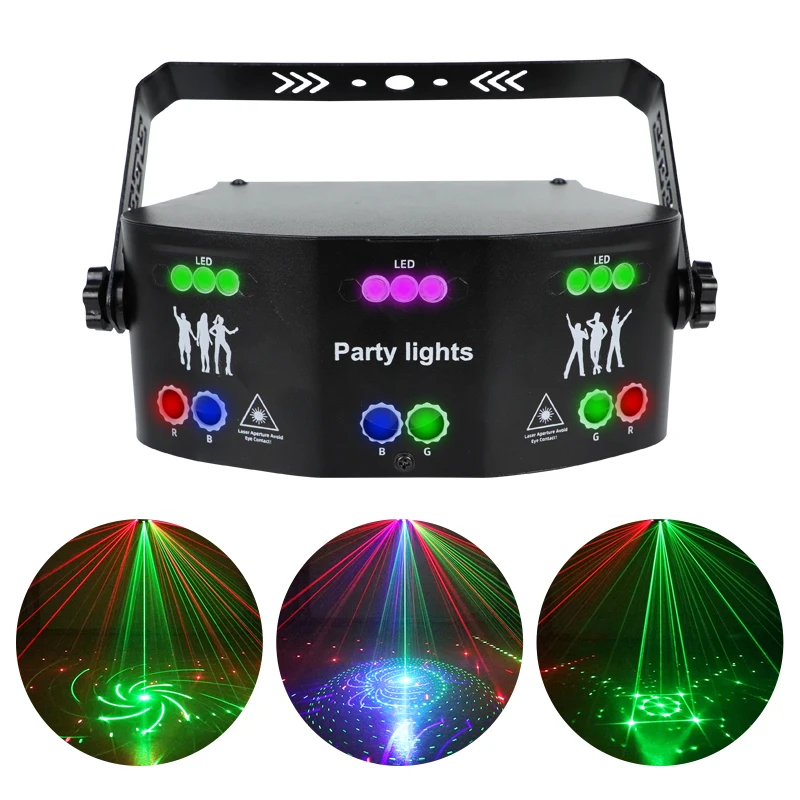 

DJ Disco Purple Stage Light Outdoor LED Projection Light Night Club Party Light for Karaoke Wedding Decoration