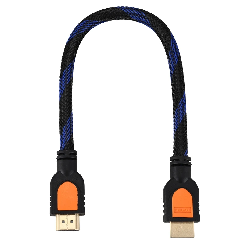 

Ethernet HDMI Male to HDMI Male m/m Adapter Cable 30cm 12" for TV Computer