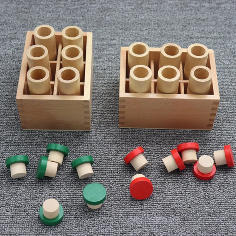 

Sensory Teaching Aids, 12 Sound Tubes and 2 Storage Racks to Develop Children's Concentration and Listening