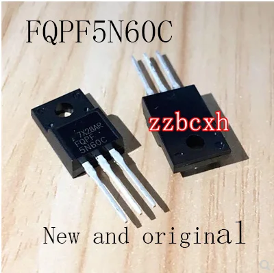 

10 шт./лот новый оригинальный FQPF5N60C 5N60 TO-220F 5A 600V