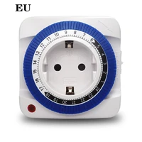 24 hours eu plug smart timer switch socket washing machine heater timing automatic power off household intelligent timing tools