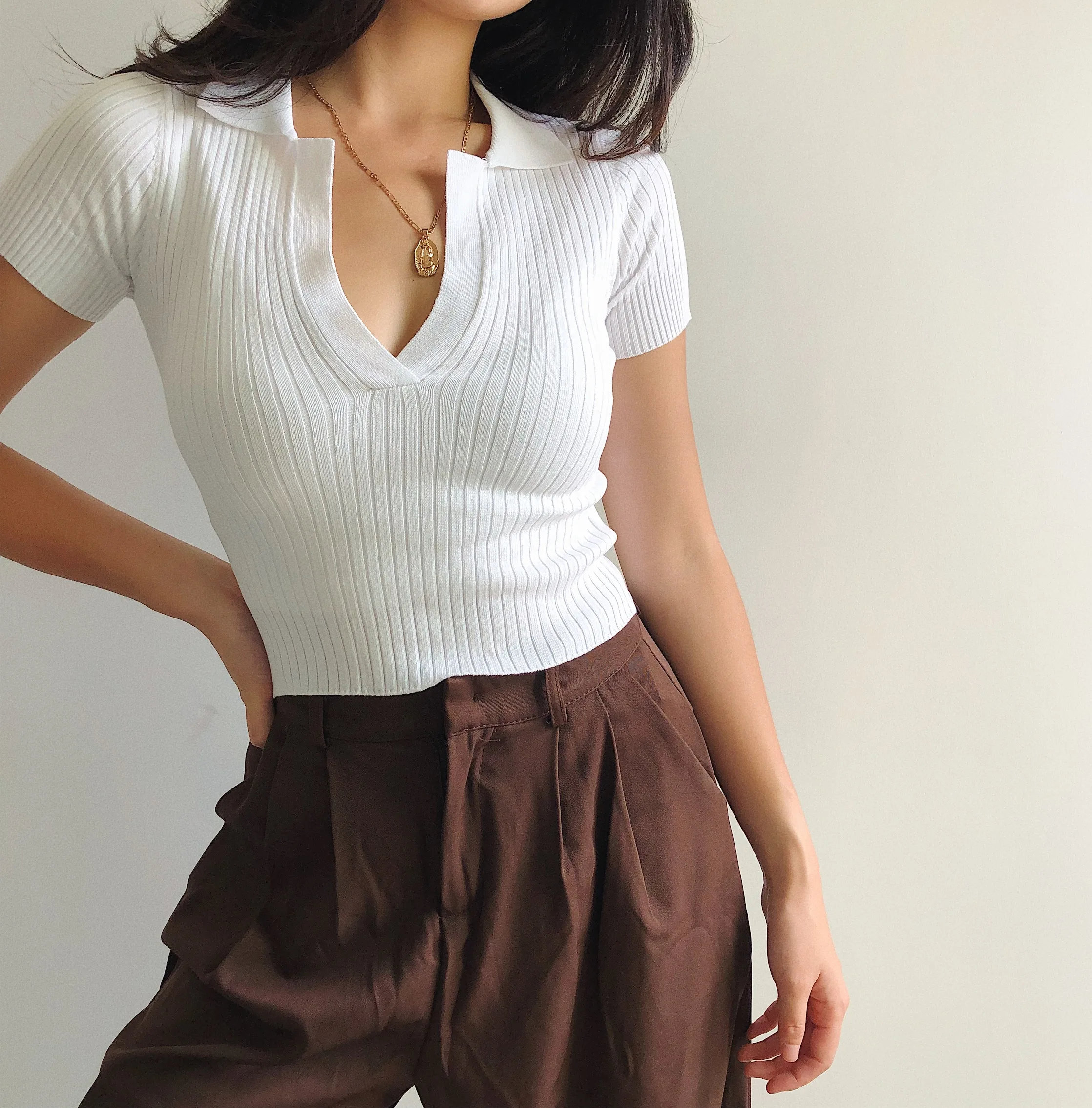 Женская винно-Красная футболка с коротким рукавом бесплатная доставка