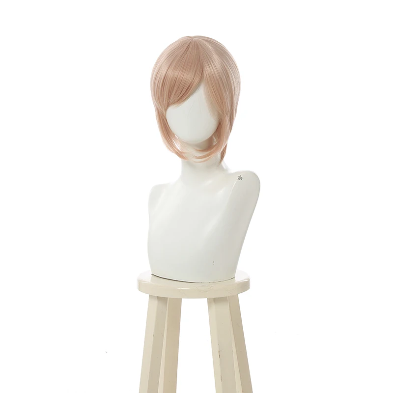L email парик Danganronpa Дзюнко Эносима Косплей парики розовые длинные волнистые Хвосты