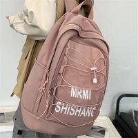 waterproof nylon backpack larg capacity teenage girls bookbag high quality travel bagpack 2021 new fashion women school bag sac