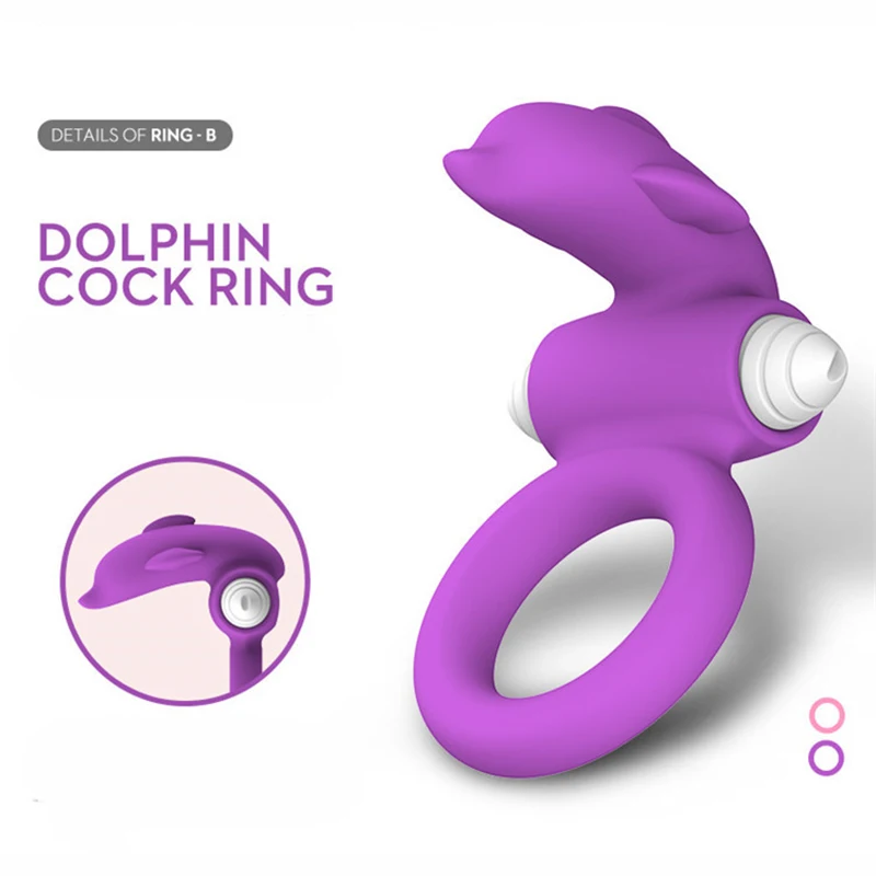 Вибрирующий для мужчин кольцо на пенис задержки эякуляции Se мужской замок