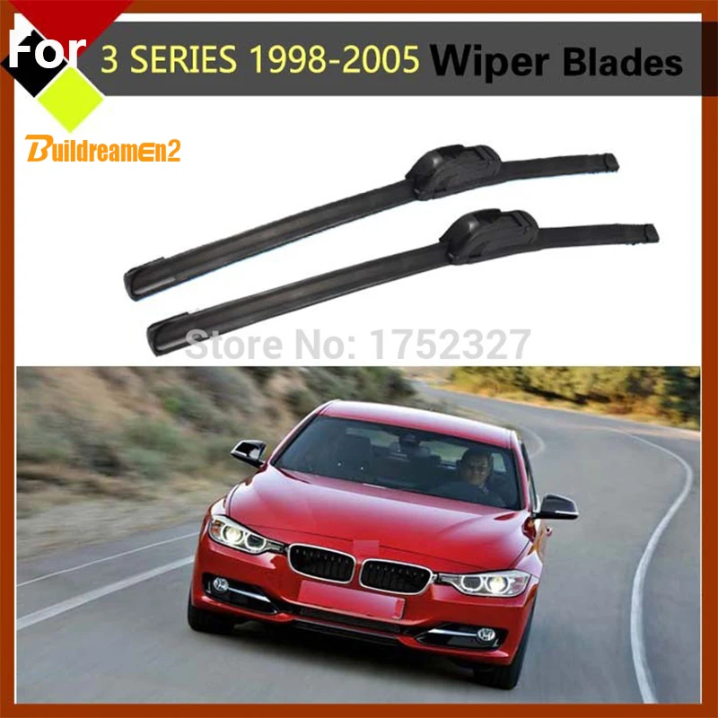 Buildreamen2 автомобильный внедорожник Мягкие резиновые Стеклоочиститель Bracketless