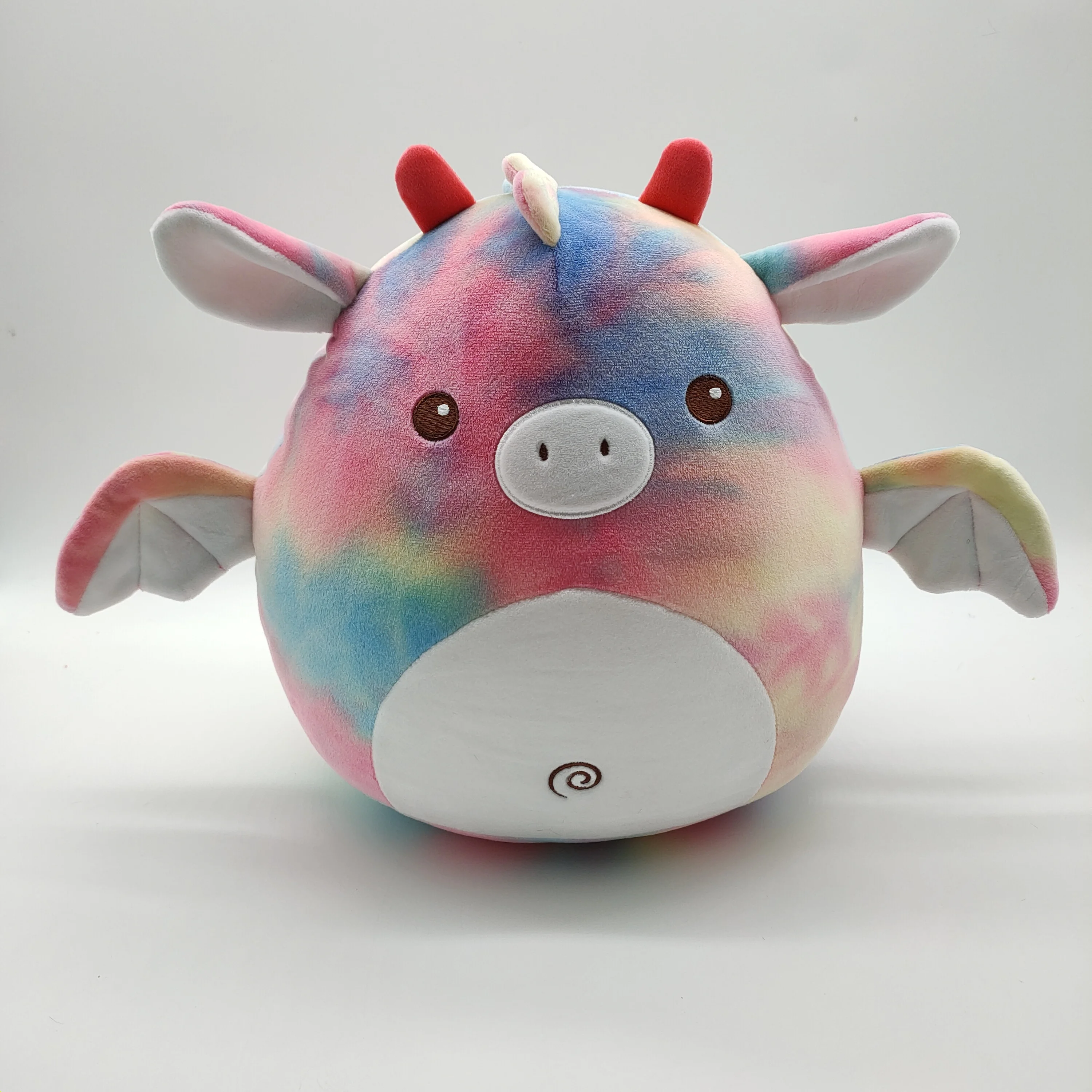 

Плюшевая подушка, 30 см, разные цвета, милый Крылатый дракон и свинья, единорог, летающий дракон, кукла, детский подарок на день рождения