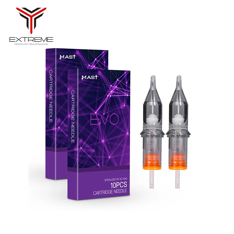 20 шт одноразовые стерильные RS тату картридж иглы круглые шейдеры для роторных