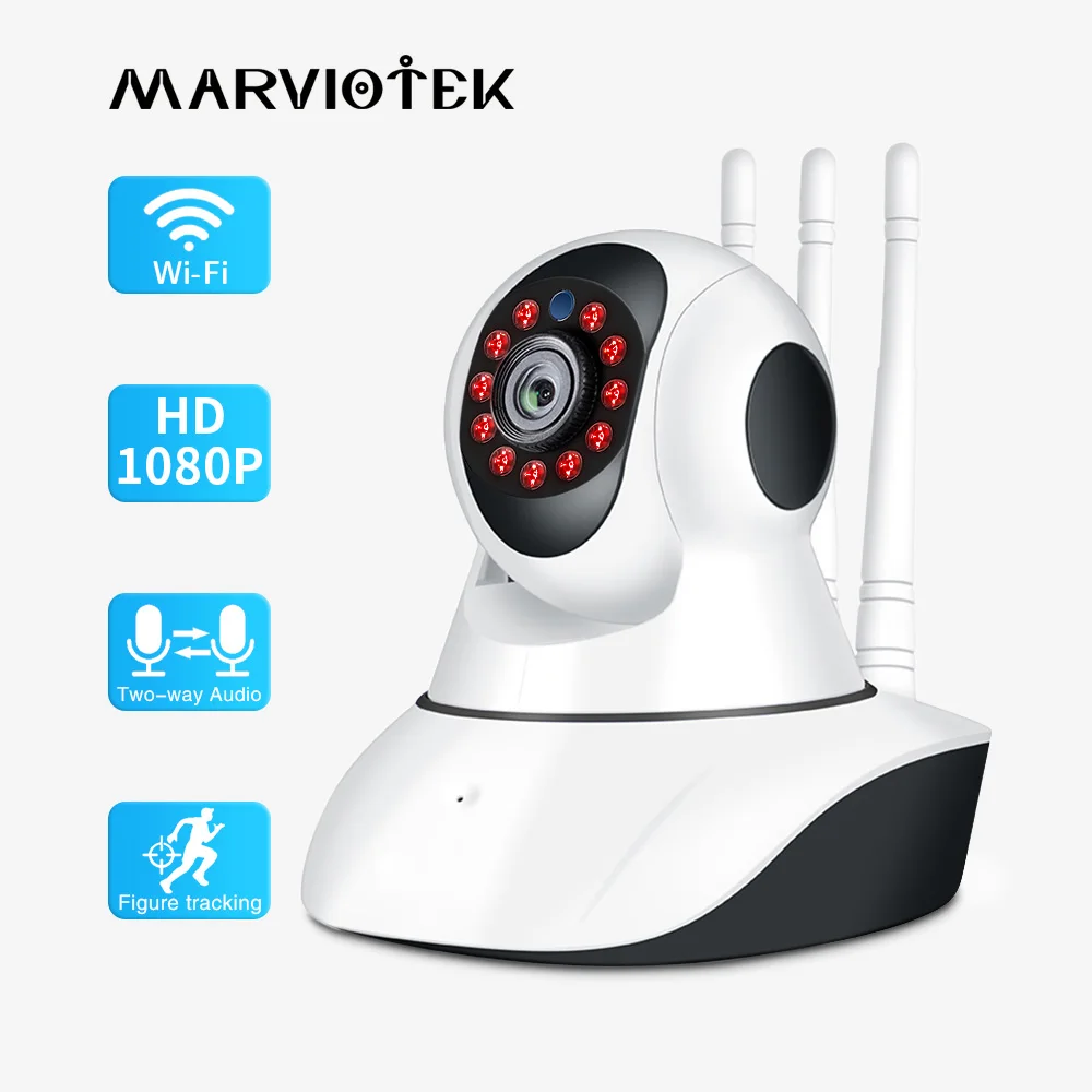 Ip камера 720P 1080P Wi Fi ночное видение видеонаблюдения домашняя безопасности