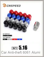 Car Modification 20PCS Stainless Steel Lug Nuts M12x1.25 M12x1.5 M14x1.5 M14x2 Wheel Nuts Bolts For chevrolet Subaru Hyundai