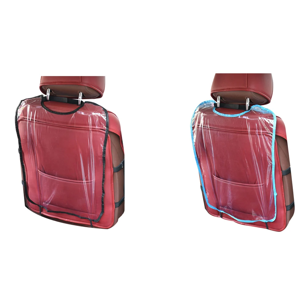 Защитный чехол на спинку сиденья автомобиля защитный для детей прозрачный