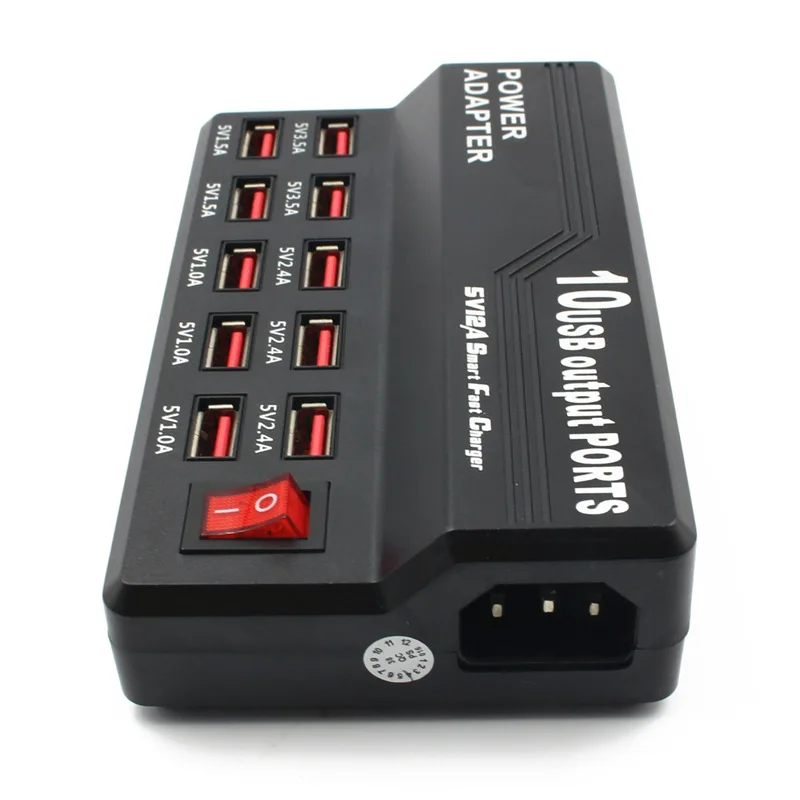 HUB10 12A умная зарядная станция USB быстрое зарядное устройство для мобильного
