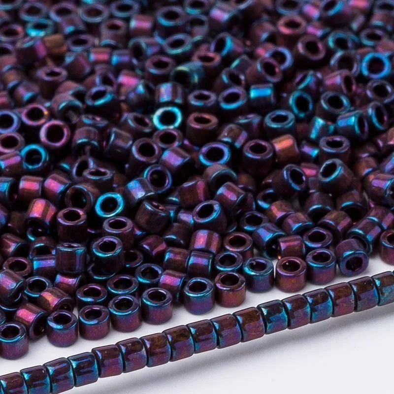 Taidian DB40 Медь покрытием Miyuki металлик Seedbeads для рождественское платье аксессуары 1/3 г/лот 1,6x1,3 мм