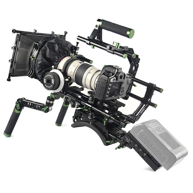 Lanparte Универсальный Камера Rig V2 C с углеродным волокном киносъемки непрерывным