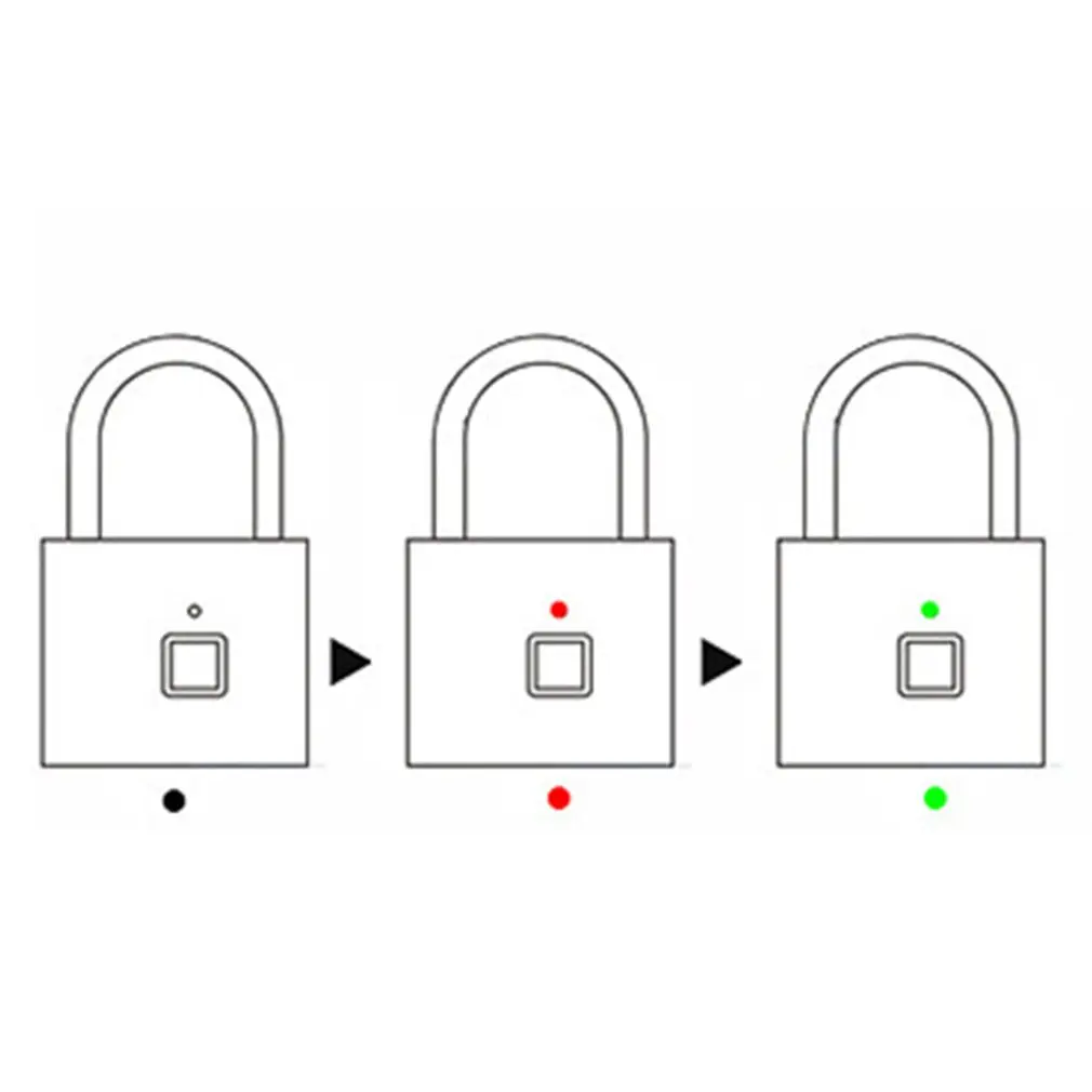 Смарт замок с замком водонепроницаемый на молнии для багажа тренажерного зала