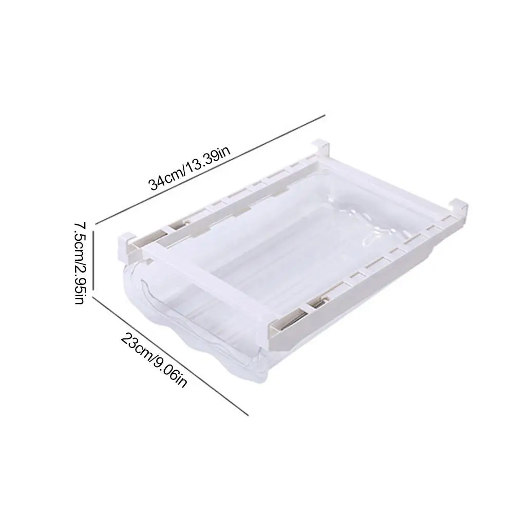 

Kitchen Stretchable Refrigerator Organizer Drawer Basket Eggs Fruit Vegetable Storage Rack Holder Food For Kitchen Storage Tray