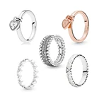 Кольцо замковое из серебра 925 пробы, розовое золото, 1:1