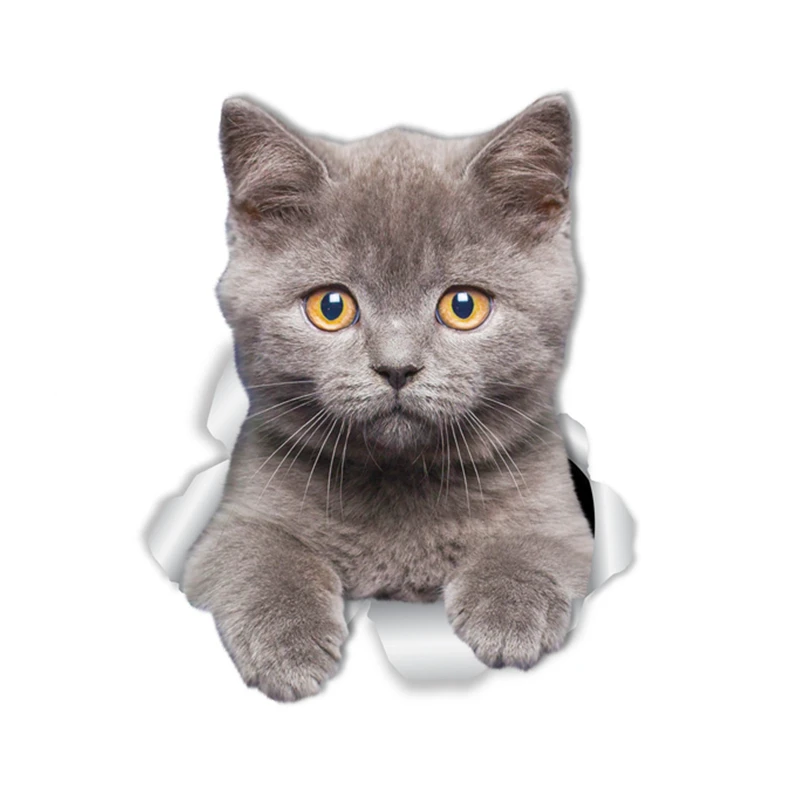 A0534 #13 см/17 см съёмные наклейки Gery котенок автомобильный стикер Кот