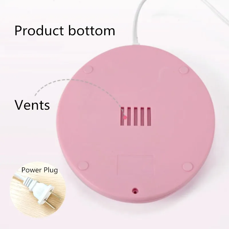 Нагревательная чашка 55℃ постоянная температура керамическая чашка электрическая Подставка Набор для женщин офисный работник посуда для напитков поставки розовый набор чашек