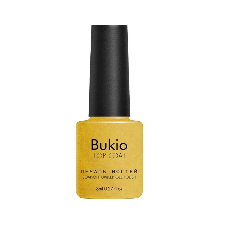 Top coat Bukio Горячая 3D Гель-лак для ногтей кошачий глаз продукт Магнитный лаки для маникюра дизайн УФ лампа для ногтей Гибридный лак - Цвет: Top coat