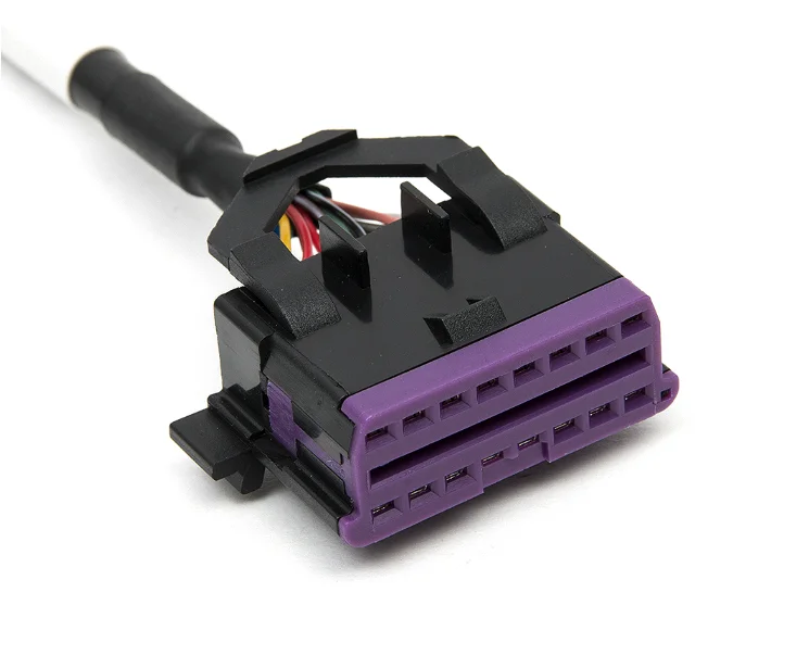 10 шт./лот заводская цена! Кабель-удлинитель OBD 2 16 Pin OBD2 штекер-двойной гнездо