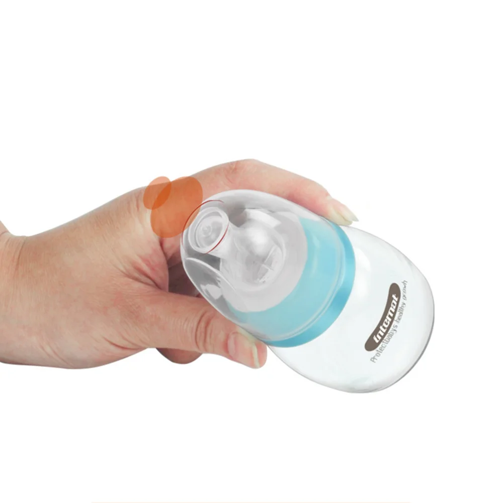 

1pc Baby Feeding Bottle Portable Small Nursing Bottle Fruit Bottle