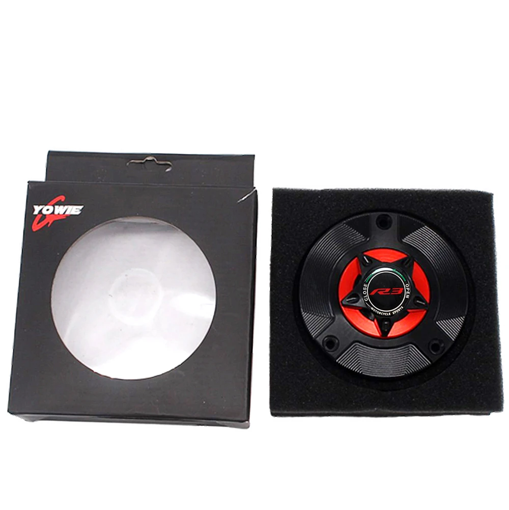 Логотип YZF R3 аксессуары для мотоциклов крышка бензобака алюминиевая CNC YAMAHA YZFR3 2015