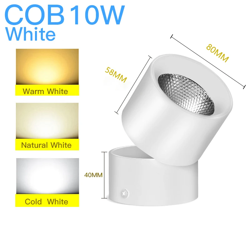 

CANMEIJIA COB светодиодные прожекторы 10/15 Вт теплый белый