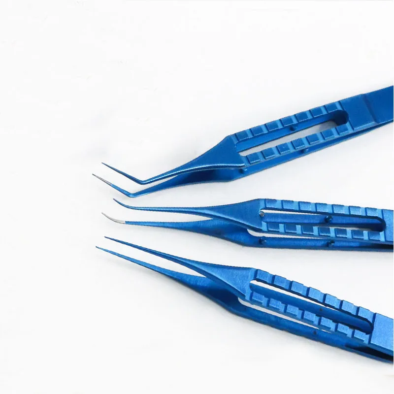 11 5 см тонких волос пересадки Пинцет двойное веко пластиковый пинцет