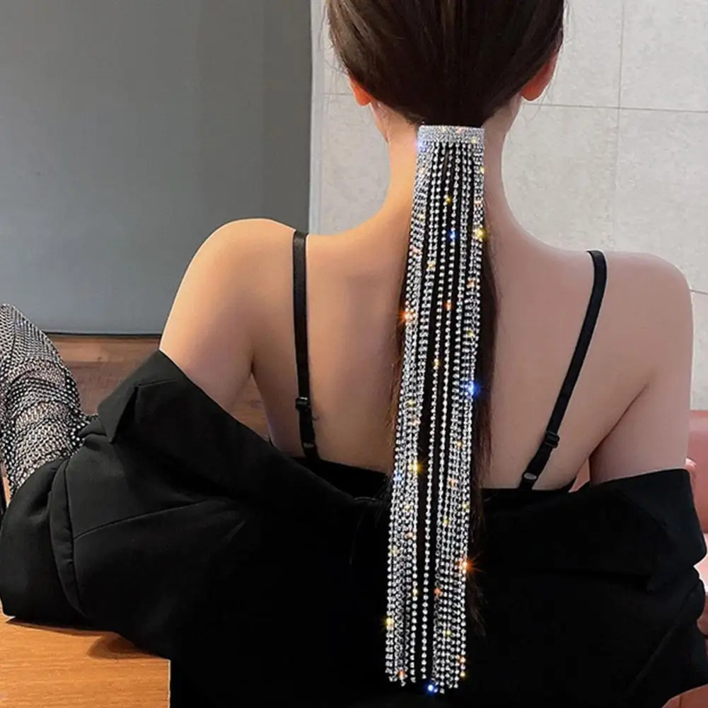 

Stylish Hair Clip Head Ornament Portable Gorgeous Easy to Use Durable Hairpin Accessory for Wedding