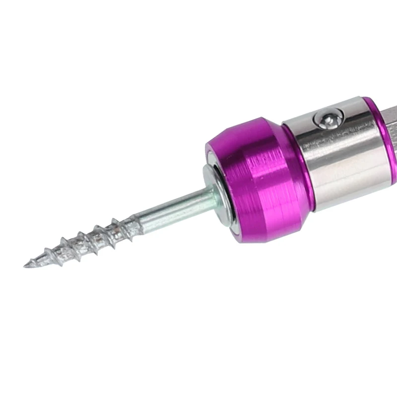 Отвертка бит магнитное кольцо S2 Сталь отвертка Намагничивающее Устройство для 1/4