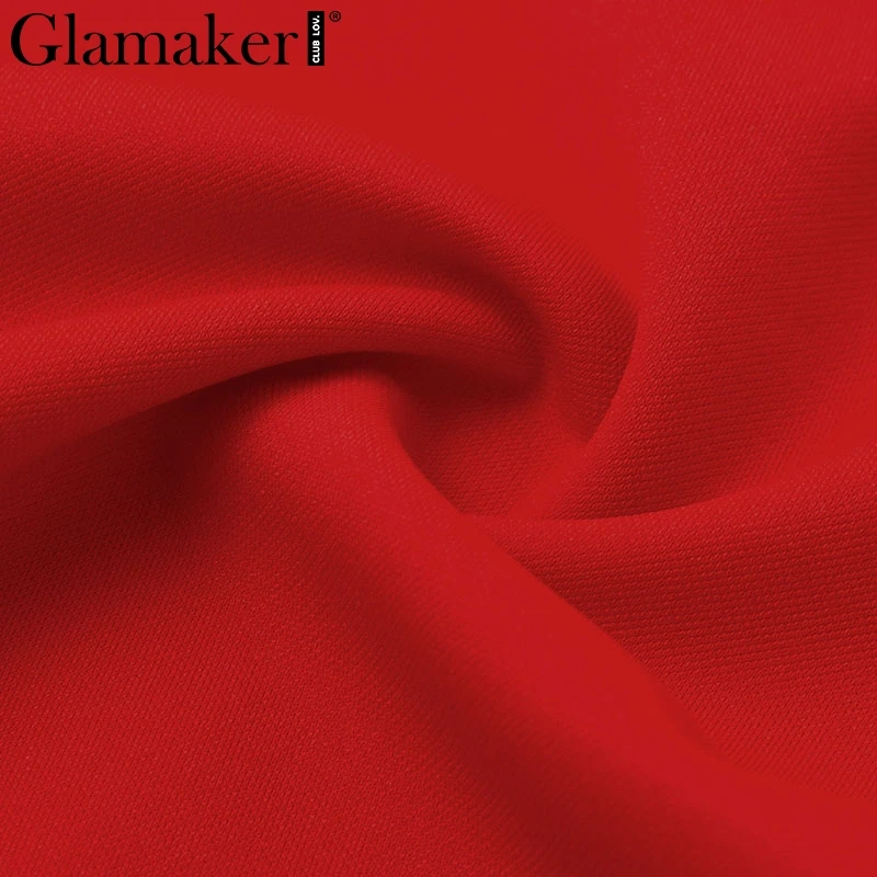 Glamaker, длинное, расклешенное, красное, осеннее платье, женское, элегантное, женское, Мини Короткое платье, вечерние, для ночного клуба, сексуальное, облегающее, зимнее платье