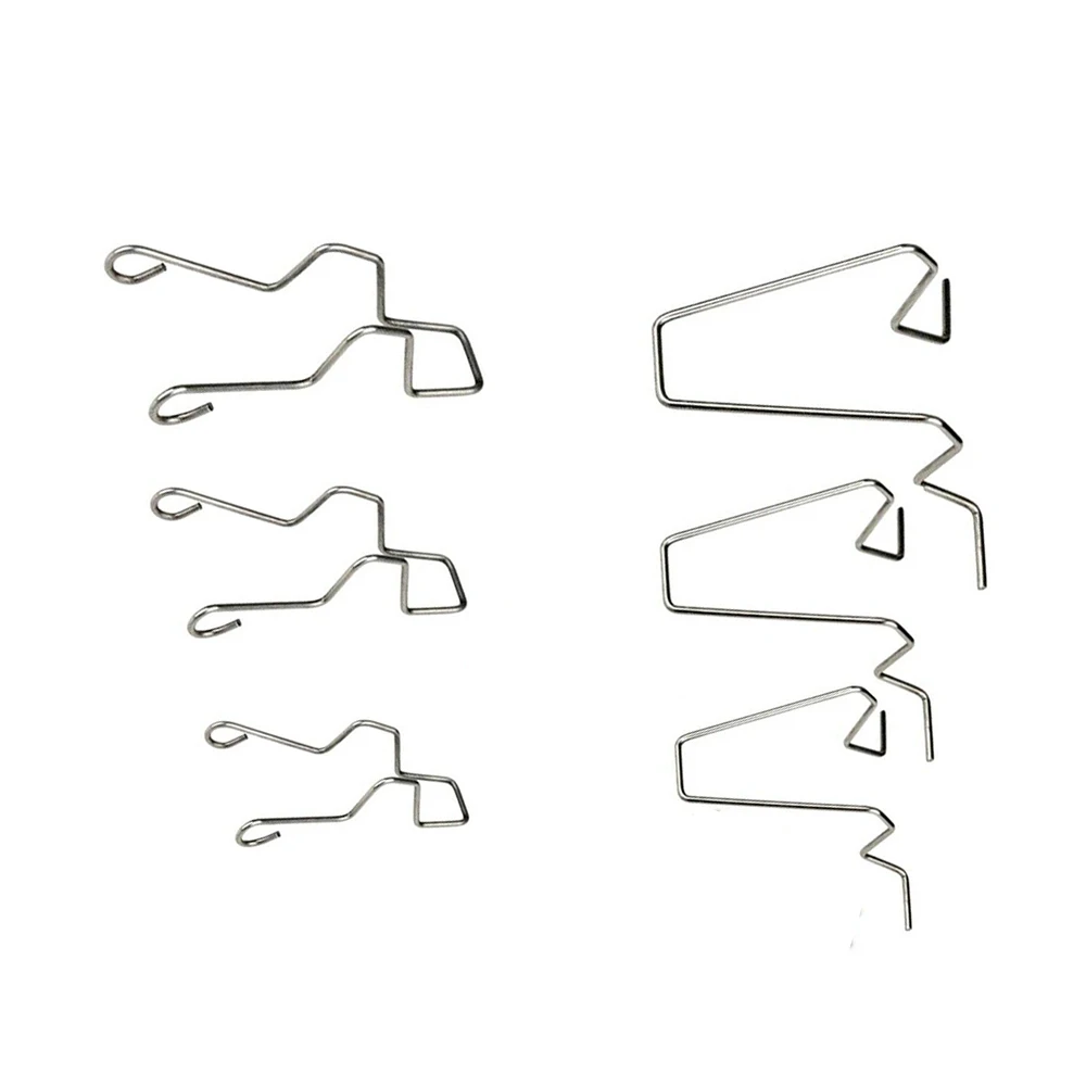 6 шт. металлические Пружинные зажимы для головных фонарей подходит H1 H3 H4 H7