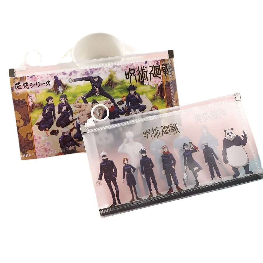 Новый мультяшный чехол для карандашей из ПВХ с японским аниме назад в войну сумка