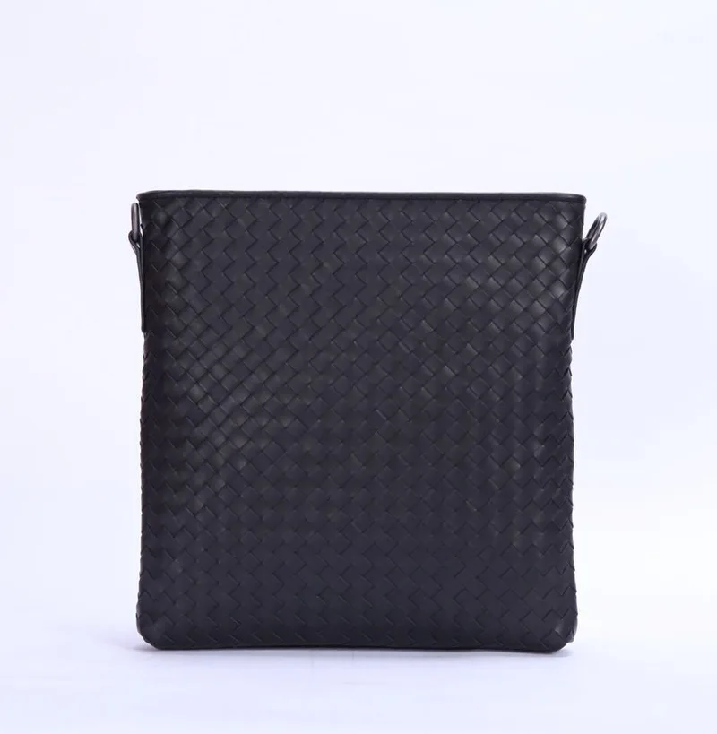 

All-match handbag clutch diagonal bag 2020 new waxed tire handmade simple fashion portable woven business commuter