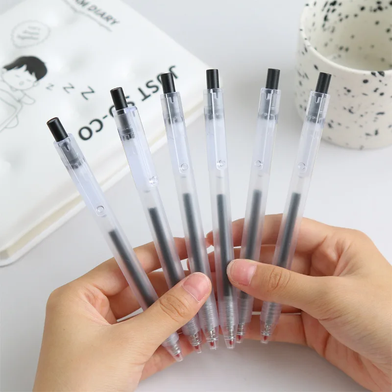 

Ручка гелевая матовая со сменными стержнями, 0,5 мм, 20 шт.