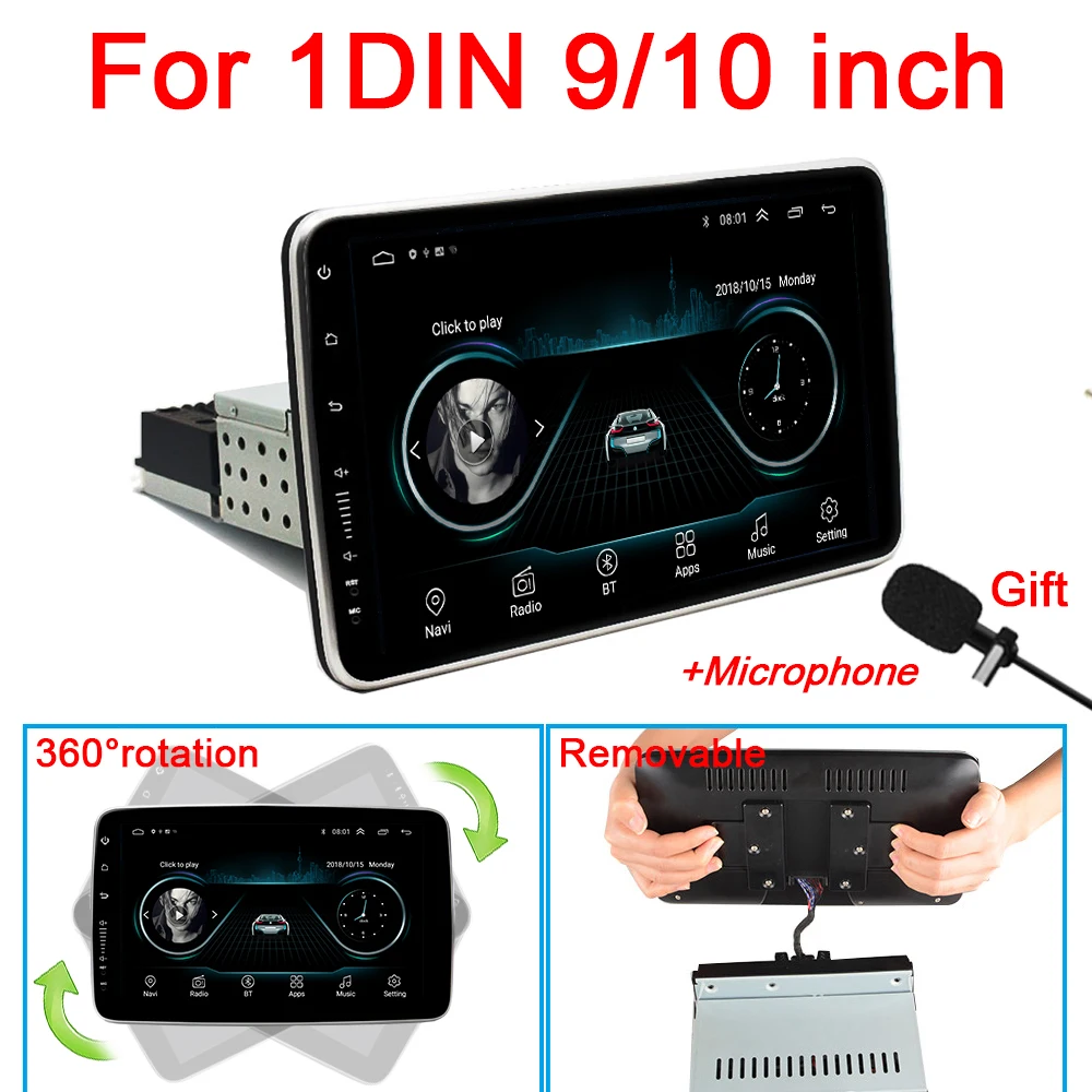 Автомобильный мультимедийный плеер на Android универсальный Мультимедийный