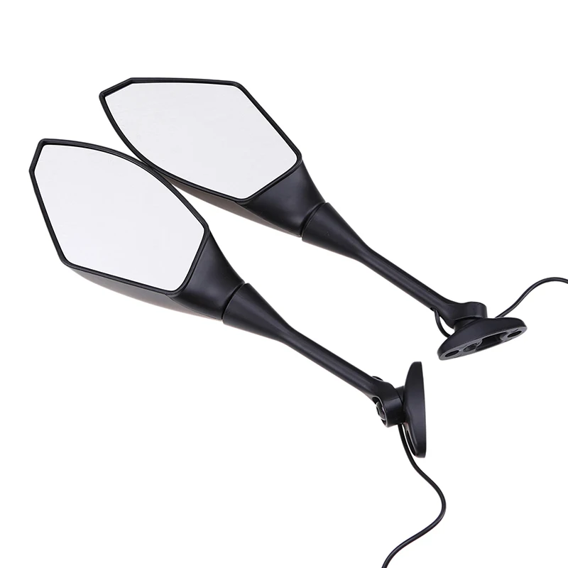 Posbay мотоциклетные боковые зеркала мигалка указатель поворота зеркало заднего