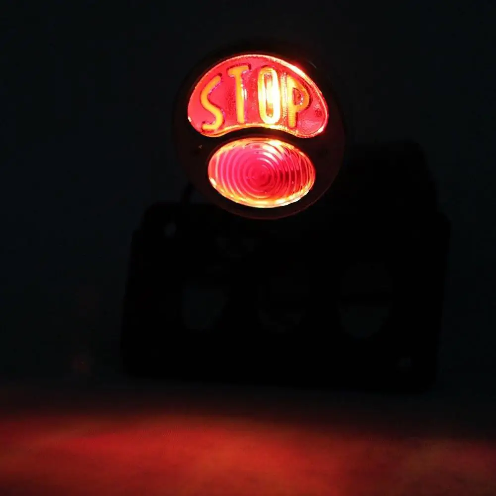 Яркий стоп сигнал для мотоцикла боковое Крепление светильник + Кронштейн