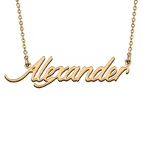 alexander custom name necklace customized pendant choker personalized jewelry gift for women girls friend christmas present