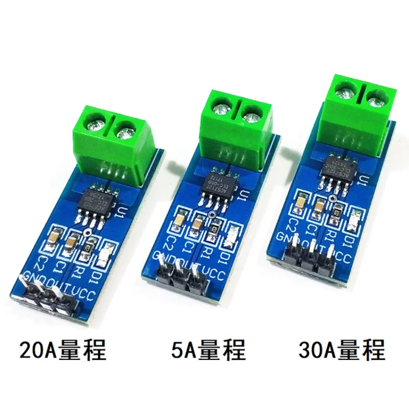 

ACS712 Модуль ACS712 5A 20A 30A модуль датчика тока Холла для Arduino