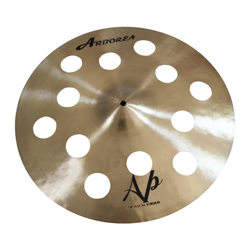 

Arborea B20 Cymbal AP 18 inch 12Air Ozone Effects cymbal piece for drummer Professional performance special cymbals